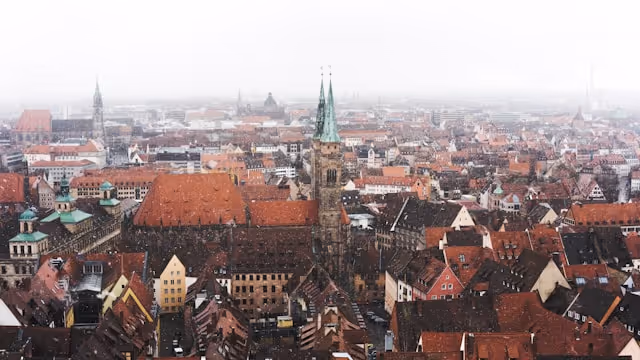 Nuremberg city view